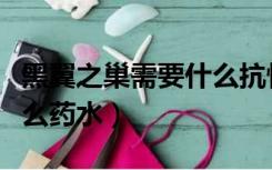 黑翼之巢需要什么抗性药水（黑翼之巢需要什么药水）