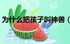 为什么把孩子叫神兽（为什么把孩子叫神兽）