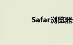 Safar浏览器无法打开网页