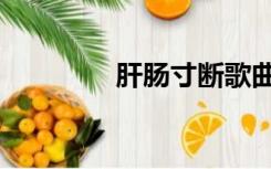 肝肠寸断歌曲（肝肠寸断）