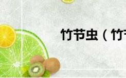 竹节虫（竹节虫的资料）