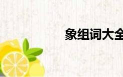 象组词大全（象组词）