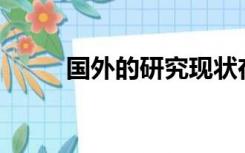 国外的研究现状在哪里可以找到？