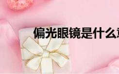 偏光眼镜是什么意思（偏光眼镜）