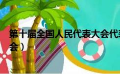 第十届全国人民代表大会代表名单（第十届全国人民代表大会）