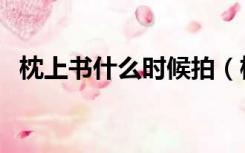 枕上书什么时候拍（枕上书什么时候开播）