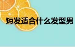 短发适合什么发型男（短发适合什么脸型）