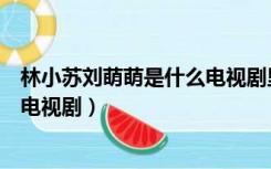 林小苏刘萌萌是什么电视剧里的人物（林小苏刘萌萌是什么电视剧）