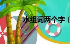 水组词两个字（水组词两个字）