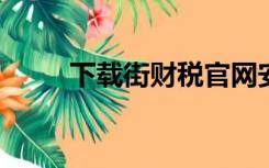 下载街财税官网安全支撑平台控件