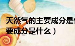 天然气的主要成分是什么和什么（天然气的主要成分是什么）