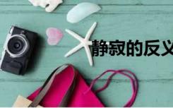 静寂的反义词（静寂）