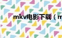 mkv电影下载（mkv电影下载网站）