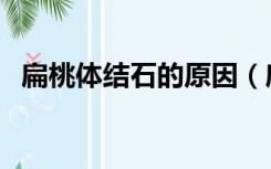 扁桃体结石的原因（扁桃体结石怎么治疗）