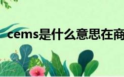 cems是什么意思在商学院（CEMS是什么）