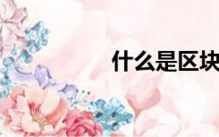 什么是区块链通俗解释