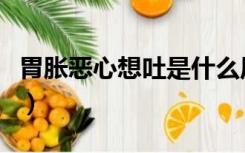 胃胀恶心想吐是什么原因（胃胀想吐怎么缓解）
