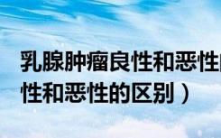 乳腺肿瘤良性和恶性的区别ppt（乳腺肿瘤良性和恶性的区别）