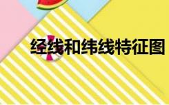 经线和纬线特征图（经线和纬线特征）