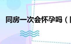同房一次会怀孕吗（同房一次就会怀孕吗）