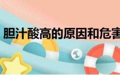 胆汁酸高的原因和危害（甘胆酸偏高怎么办）