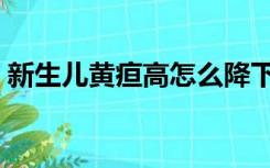 新生儿黄疸高怎么降下来（新生儿能喝水吗）