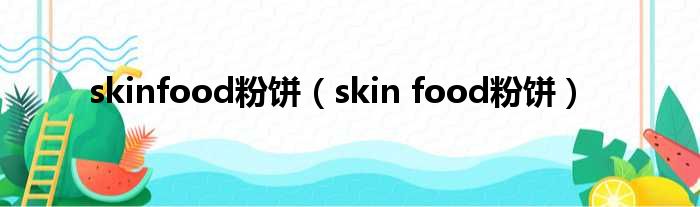 skinfood粉饼（skin food粉饼）