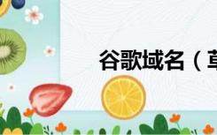 谷歌域名（草榴google）
