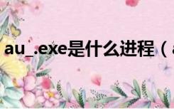 au_.exe是什么进程（aliim.exe是什么进程）