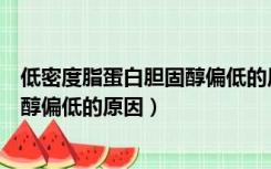 低密度脂蛋白胆固醇偏低的原因及危害（低密度脂蛋白胆固醇偏低的原因）