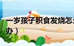 一岁孩子积食发烧怎么办（孩子积食发烧怎么办）