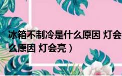 冰箱不制冷是什么原因 灯会亮修要多少钱（冰箱不制冷是什么原因 灯会亮）