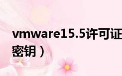 vmware15.5许可证密钥（acdsee14许可证密钥）