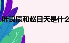 叶良辰和赵日天是什么梗（叶良辰是什么梗）