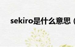 sekiro是什么意思（shero是什么意思）