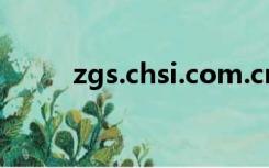 zgs.chsi.com.cn（12360.com）