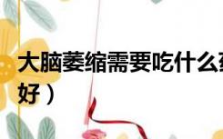 大脑萎缩需要吃什么药（大脑脑萎缩吃什么药好）