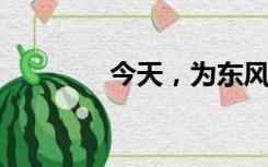 今天，为东风系列导弹转发