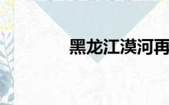 黑龙江漠河再现绚丽北极光