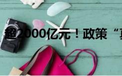 超2000亿元！政策“真金白银”加力稳就业