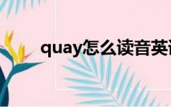 quay怎么读音英语（quay怎么读）